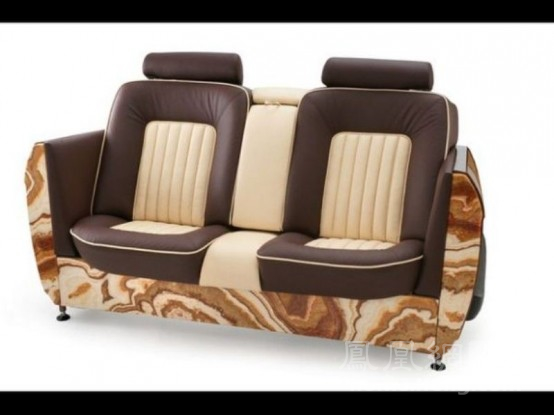 引擎顫動名車造型的沙發套裝(上)