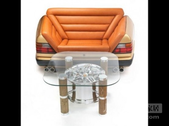 引擎顫動名車造型的沙發(fā)套裝(下)