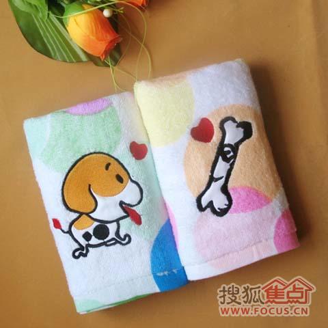 創意無限可愛情侶毛巾表達心意