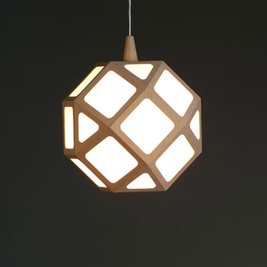 多面玲瓏幾何體創(chuàng)意矮桌燈具組合