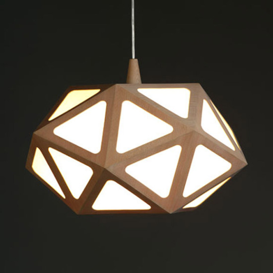 多面玲瓏幾何體創(chuàng)意矮桌燈具組合