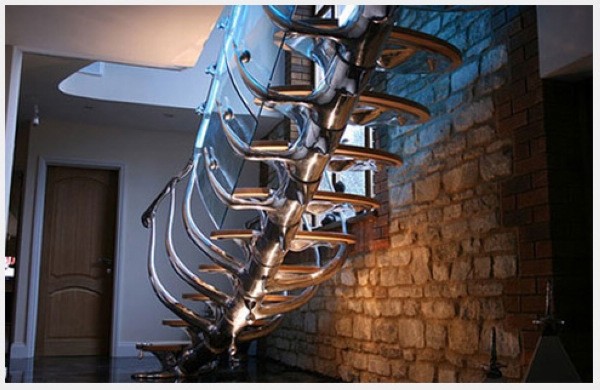 43款極具靈感的家居樓梯設計(4)