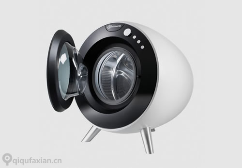 非是方方正正Bauknecht未來感洗衣機