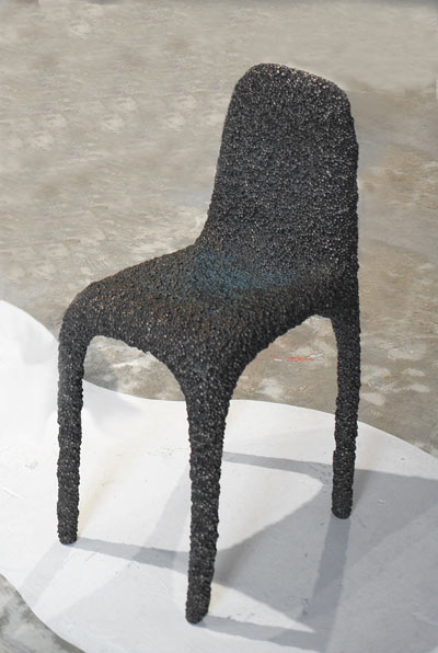 jorgelizarazo設(shè)計的“銀色天空”鋁毯