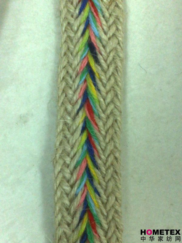 濰坊凡普瑞織造 工藝麻辮子 彩色麻辮子 規(guī)格1MM-100MM 原料成份棉