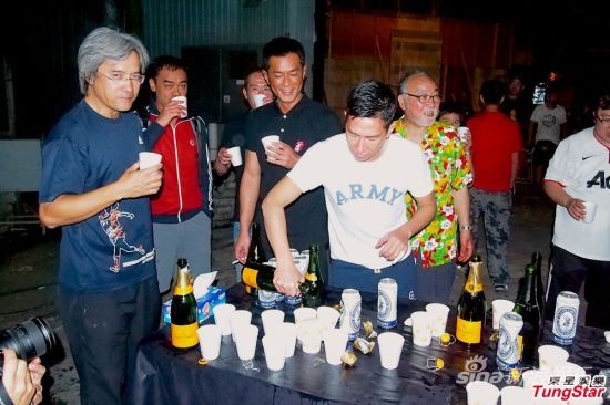 劉青云張家輝古天樂(lè)為新片負(fù)傷上陣