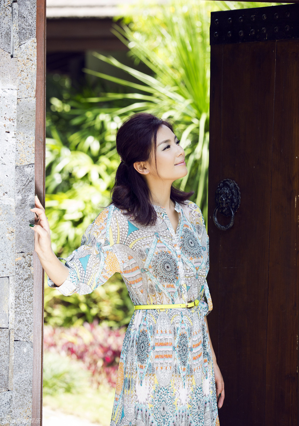 劉濤夏日清新寫真笑容甜美俏麗動人