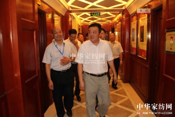 省商務廳廳長周日星考察盛宇集團