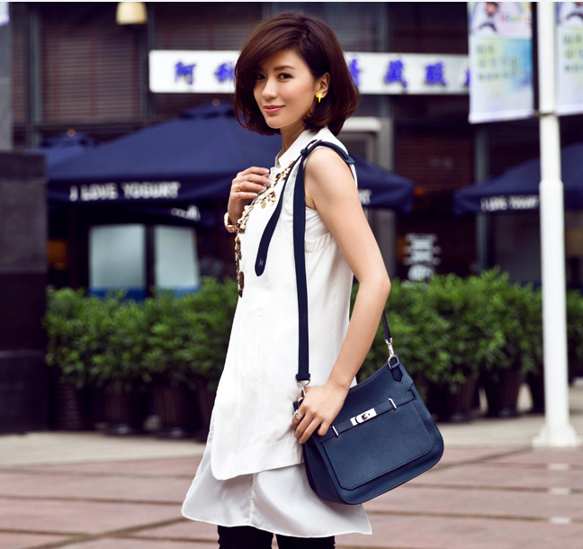 賈靜雯淑女名媛范兒街拍