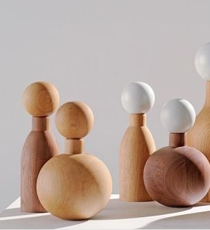 可愛的實木小物件讓您的家賣個萌