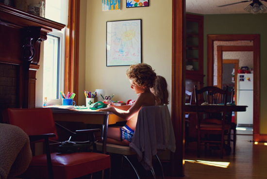 充滿甜點味道復古溫暖的家