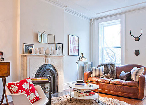 軟裝扮“暖”節(jié)日客廳