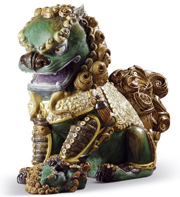 吉兆寓意的雅致瓷偶