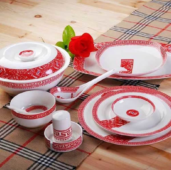 融入剪紙元素的各類家居陳設(1)