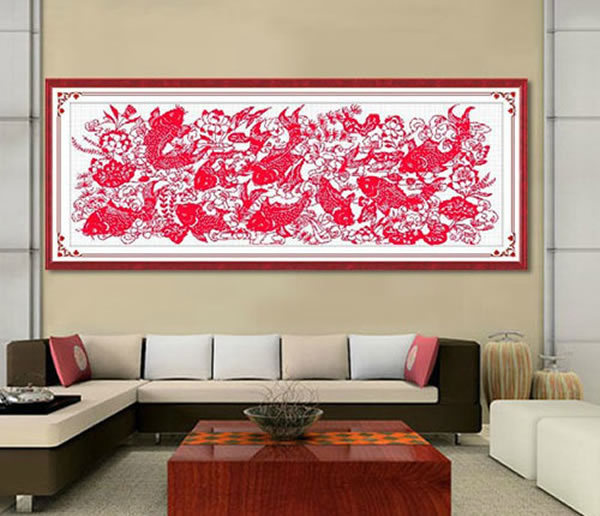 融入剪紙元素的各類家居陳設(2)