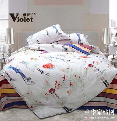 紫羅蘭健康家紡:這個夏天,你應該用這樣的床品