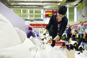 家紡設(shè)計大賽南通評選 300多套作品入選