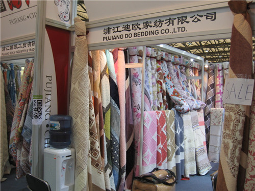 浦江絎縫家紡國內國外有美名