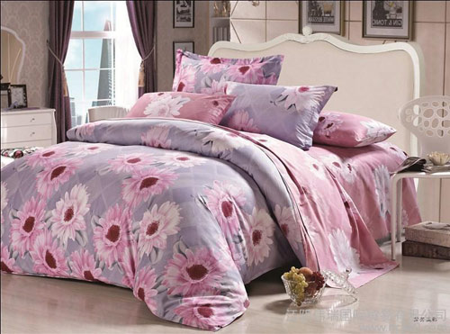 碧海花苑麥納家紡全棉斜紋印花四件套