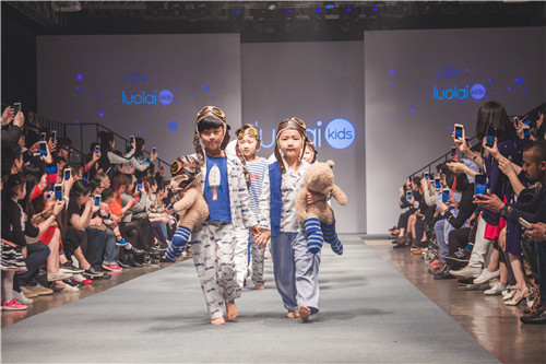 Luolai kids跨界合作 閃耀上海兒童時裝周
