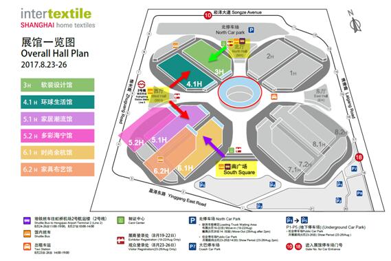 觀展福利:8月家紡展“實用路線圖與觀展要點”!